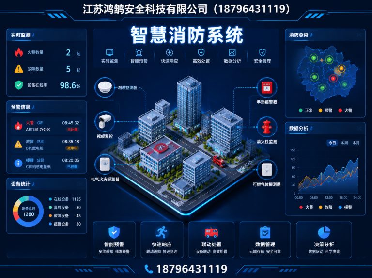 牡丹江消防通信指挥展示图