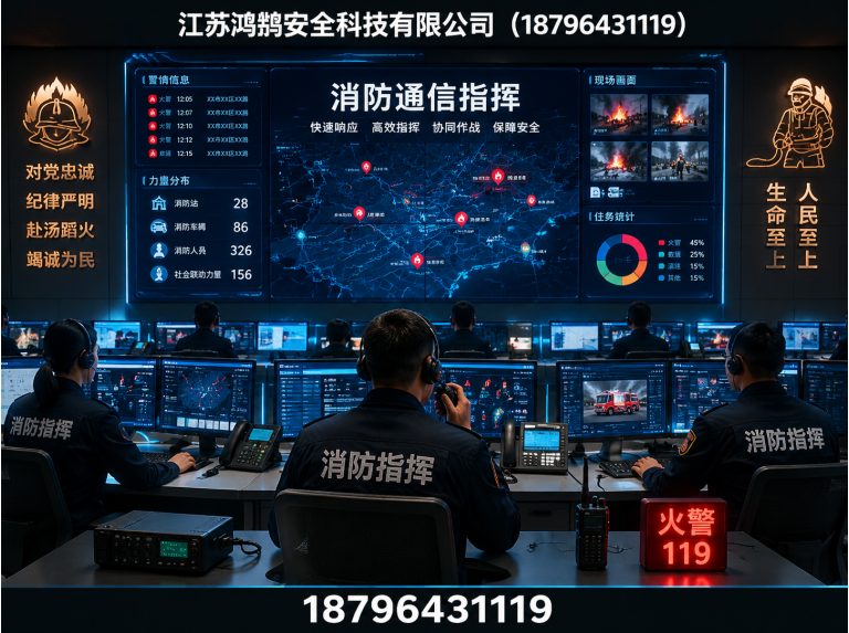 牡丹江应急指挥系统展示图